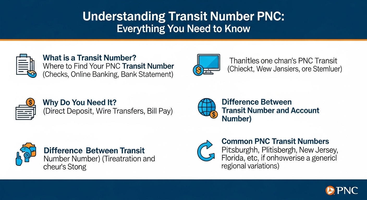 Transit Number PNC
